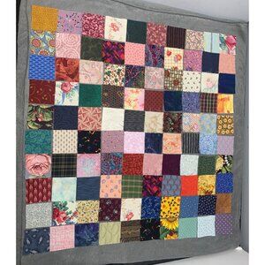 100-Piece Multi-Color Cotton Quilt Fabric 2.5" Squares Patchwork Crafting Set
